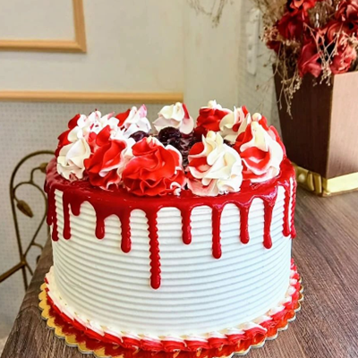 Bolo Decorado Com Chantilly Para Iniciante 