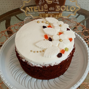 Bolo de noiva pernambucano decorado