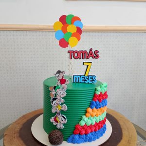 Bolo de chantininho mesversário – turma da mônica