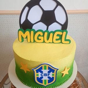 Bolo de chantininho – tema copa